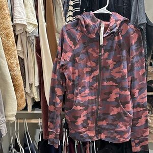 Camouflage lululemon Zip-Up Hoodie
